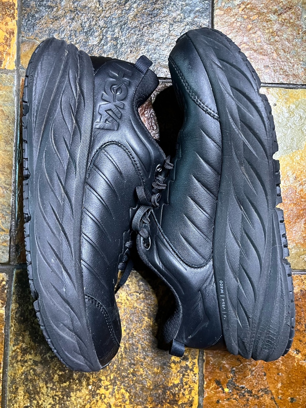 Hoka One One Bondi SR Triple Black Size 10